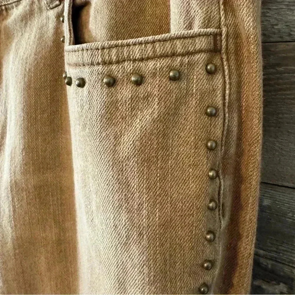Vintage 1990s Lauren Ralph Lauren Brown Studded Denim  Womens Size 12
A2 - Picture 2 of 7